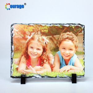 15*20Cm Đồng Bằng Báo Chí Nhiệt Thăng Hoa Trống Đá Phiến Khung Ảnh SH-03 - Product Image 2