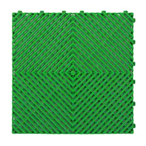 1.8cm di spessore griglia di plastica Splicing Mat Car Wash Room Garage piastrelle per pavimenti ad incastro professionale per centro di bellezza per auto