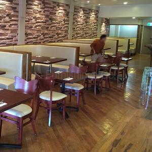 Tùy Chỉnh Góc Nhà Hàng Bảng Và Băng Ghế Thương Mại Bằng Gỗ Nhà Hàng Đồ Nội Thất Nhà Hàng Đặt Ăn Bộ - Product Image 5