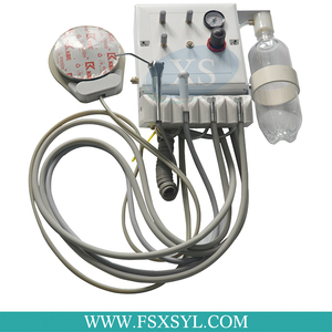 المحمولة توربينات الأسنان وحدة مع ضاغط الهواء بسيطة الأسنان المحمولة وحدة - Product Image 2