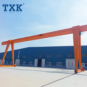 TXK 5 Ton Portable Mobile Rail Mounted Gantry Crane Price