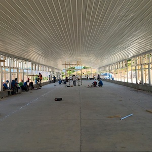 Matériel de construction pré-assemblée et moderne, structure en acier léger, atelier, hangar, maison de ferme, usine - Product Image 3