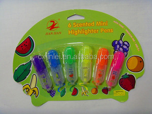 Mini surligneurs à pointe oblique avec grand réservoir d'encre, couleurs <span class=keywords><strong>pastel</strong></span>, pour adultes et enfants, usage scolaire, emballage en lot - Product Image 2