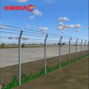 JINBIAO, suministro de fábrica, brazo en <span class=keywords><strong>V</strong></span>, tipo Y, poste de cerca para seguridad perimetral de aeropuerto, malla de alambre soldada, procesamiento personalizado disponible - Product Image 5