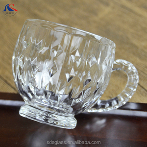 Ensembles de café moka <span class=keywords><strong>arabe</strong></span> à bouche large tasse à boire <span class=keywords><strong>en</strong></span> verre avec logo personnalisé 200ml tasse d'<span class=keywords><strong>avoine</strong></span> pour petit déjeuner <span class=keywords><strong>en</strong></span> relief - Product Image 4