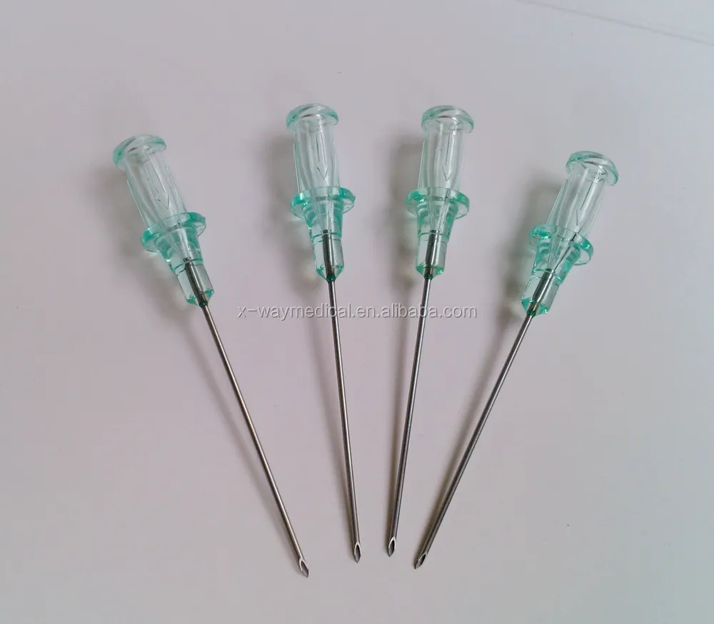 Made in China medical disposable 18G 20G 21G hollow seldinger needle troca