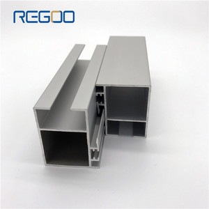 Regoo bronze <span class=keywords><strong>prix</strong></span> par <span class=keywords><strong>kg</strong></span> de fenêtre coulissante en aluminium profil en aluminium - Product Image 1