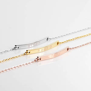 Braccialetto Personalizzato per <span class=keywords><strong>Bambina</strong></span>, Regalo per Baby Shower, Braccialetto con Nome del Bambino - Product Image 1