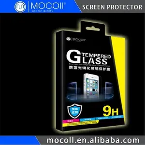 contra la luz azul de la miopía prevenir 9h milo templado de vidrio protector de pantalla para el iphone 6
