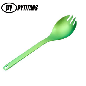 Ngoài Trời Cắm Trại Spork Titanium Spoon Sản Xuất Tại Trung Quốc - Product Image 1