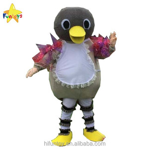 ชุดมาสคอตลูกเป็ดขี้เหร่ของฟันทอยส์สำหรับโฆษณา - Product Image 4