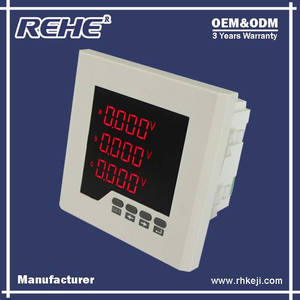 multi-function meter,Three-phase AC volt amp meter digital Combined Meters LED RH-3UIF series multimeter - Product Image 3