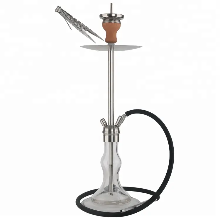 Shisha hookah SS, nouveau design, Shisha Hookah, appareil à naturels en acier inoxydable, DIY, vente en gros, 2018