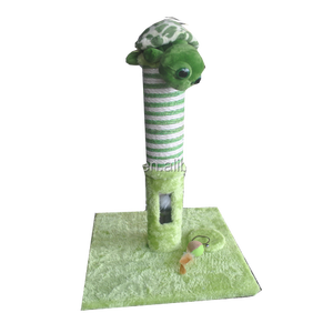 Estilo lindo gato rascador y perca gato escalada de árboles con felpa y materiales de hilo sisal - Product Image 2