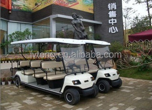 バッテリー11人乗り観光用電動シャトル車両、観光車、ゴルフカート販売中 - Product Image 3