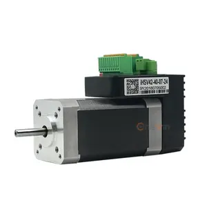 IHSV42-40-07-24 NEMA17เซอร์โว78W 0.185NM 24VDC 24V ชุดไดร์เวอร์เซอร์โวมอเตอร์แบบรวม