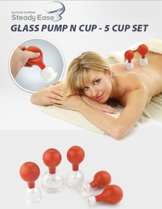 Ensemble de ventouses en verre et silicone Rightbest, 5 tailles, classe I, pour le soin du corps, antirhumatismal, certifié CE - Product Image 6