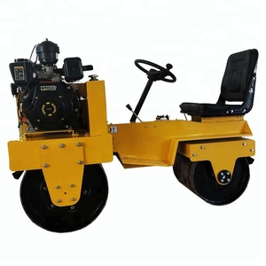 Conveniente para el área grande rodillo compactador de doble tambor rodillo compactador vibratorio - Product Image 6
