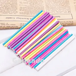 lollipop colored paper cakepop sticks