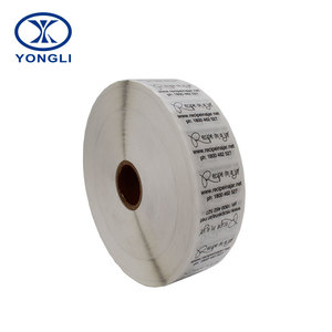 Rollo de vinilo personalizado con impresión de funciones transparentes, pegatina con <span class=keywords><strong>fondo</strong></span> <span class=keywords><strong>transparente</strong></span> y texto en negro - Product Image 5