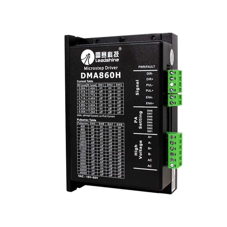 Драйвер контроллера шагового двигателя Leadshine DMA860H для маршрутизатора с ЧПУ