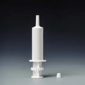 wholesale cheap veterinary instrument 60ml large injector injection veterinary syringes for packaging fenbendazole paste