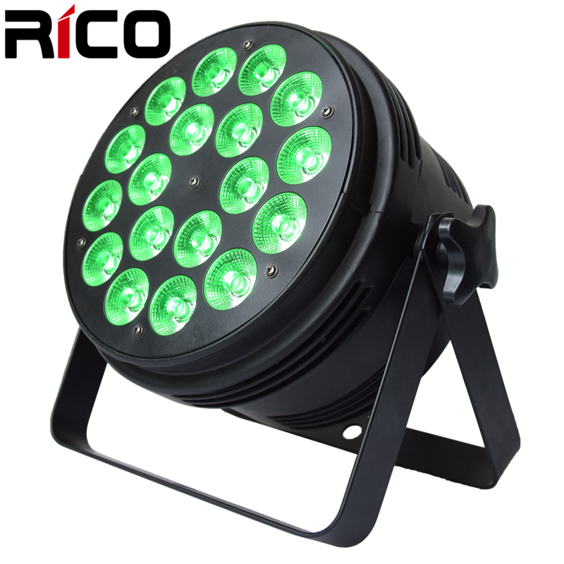 Led par 64 éclairage de scène dmx512 32 peu rgbw 18x10 w led par can lumière