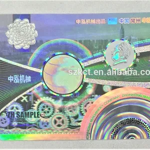 Facoty Machine Made Custom Sticker Garantie Security Hologrammen