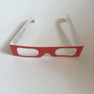 โลโก้ที่กำหนดเอง Chomadepth 3D กระดาษแว่นตาสำหรับเด็ก