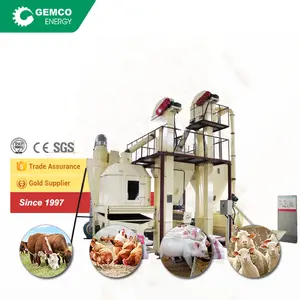 double conditioner pellet mill machine 10 ton per hour animal feed pelletizer