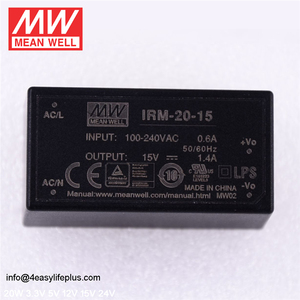 Alimentation MeanWell Open Frame 220V AC 12V DC 20W <span class=keywords><strong>IRM</strong></span>-20-12 - Product Image 5