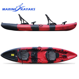 Mejor opción 2 Persona Kayak de pesca Kayak con <span class=keywords><strong>fibra</strong></span> de carbono de remo y de asientos - Product Image 4