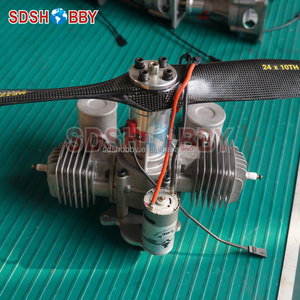 Động cơ chạy xăng EME70 70CC <span class=keywords><strong>RC</strong></span> với xăng động cơ điện Starter Walbro Carburetor - Product Image 3