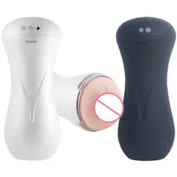 Sexy Girl Sound 10 Modes Vibration Masturbator Cup for Men