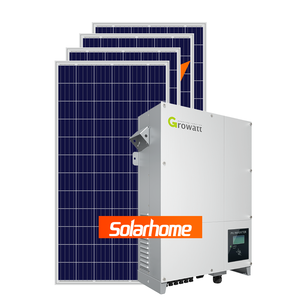30kw grille solaire inverseur de cravate 30000 w système solaire 30kw prix maison et hôtel utilisation - Product Image 1
