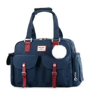 Многофункциональная сумка для детских подгузников, водонепроницаемая дорожная сумка для мам на плечо