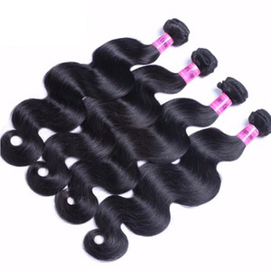 Wholesale No Tangle No Shedding Wet Wavy 10-28 zoll Body Wave Remy Human Virgin Indian Hair Cuticle Aligned Hair