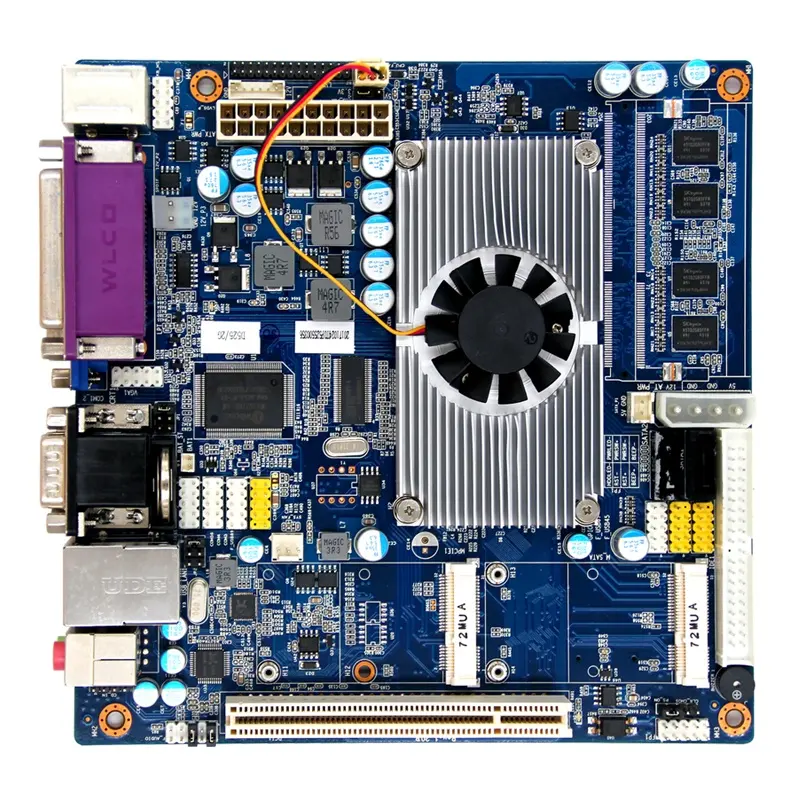 Intel Mini-ITX Industriale x86 Scheda Madre Utilizzata/POS/Bordo di pc slot di ram tablet PC mini pc del computer scheda madre industriale