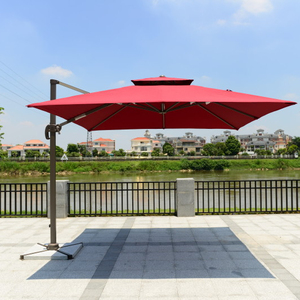 Sombrilla Romana Blanca de Lujo para Exteriores, con Base, Resistente al Viento e Impermeable, para Bodas, con Logotipo Personalizado, Venta al Por Mayor 2026 - Product Image 1