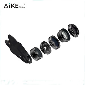 Repuestos <span class=keywords><strong>5</strong></span> en 1, Lente de Cámara para Teléfono Celular con Zoom Ultra Gran Angular de 198 Grados, Ojo de Pez y Macro para iPhone - Product Image 3