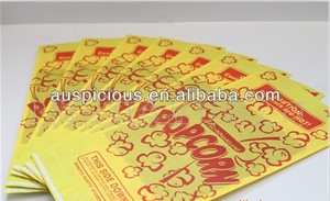 Bolsas de <span class=keywords><strong>Palomitas</strong></span> de Maíz Plegables <span class=keywords><strong>para</strong></span> <span class=keywords><strong>Microondas</strong></span>, <span class=keywords><strong>Bolsa</strong></span> de Papel Kraft - Product Image 5