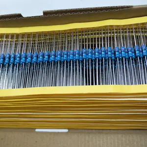 China manufacturer hot sale 1/16w 1/6w 0.125w 1/8w 1/4w 0.25w 1/2W 0.5Watt 1w 2w 3w 5w Metal Film Resistor