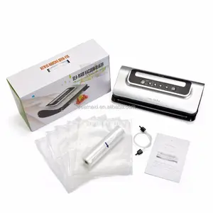 Sea-maid Direct Factory Newest Patented Mini Household Food Vacuum Sealer Packing Machine with bag roll cutter