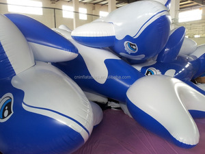 ของเล่นเป่าลมรูป<span class=keywords><strong>ปลาวาฬ</strong></span>สีฟ้าเงา สำหรับตกแต่ง ขายดีปี 2016 - Product Image 3