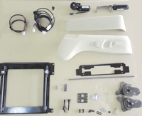 Kit de conversion de siège manuel en siège électrique pour siège conducteur avant LC200 LC300 Prado 150