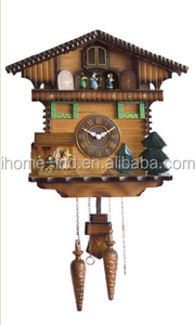 Horloge pour cadeau promotionnel bois musique coucou horloge avec <span class=keywords><strong>des</strong></span> <span class=keywords><strong>oiseaux</strong></span> chanter - Product Image 6