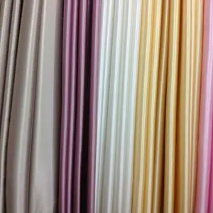 彩色聚缎窗帘布