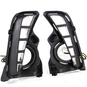 Chất lượng cao 12 v/24 v 6 wát 900LM linh hoạt Đối Với Toyota Highlander 2017-2018 Với Màu Vàng Ánh Sáng đèn sương mù <span class=keywords><strong>DRL</strong></span> - Product Image 3