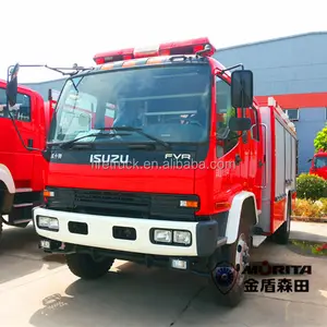 4 x 2 de transmissão diesel caminhão de bombeiros motor de persiana floresta equipamentos de combate a incêndio