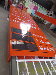 <span class=keywords><strong>Panneau</strong></span> <span class=keywords><strong>publicitaire</strong></span> de station-service avec remplissage latéral de carburant, <span class=keywords><strong>panneau</strong></span> principal avec affichage numérique du <span class=keywords><strong>prix</strong></span> du carburant - Product Image 6